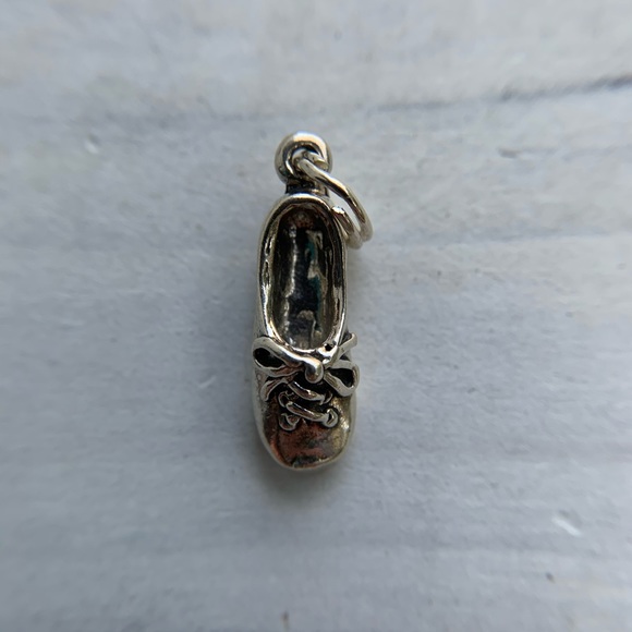 Sterling Silver Tap Shoe Charm - Picture 2 of 7